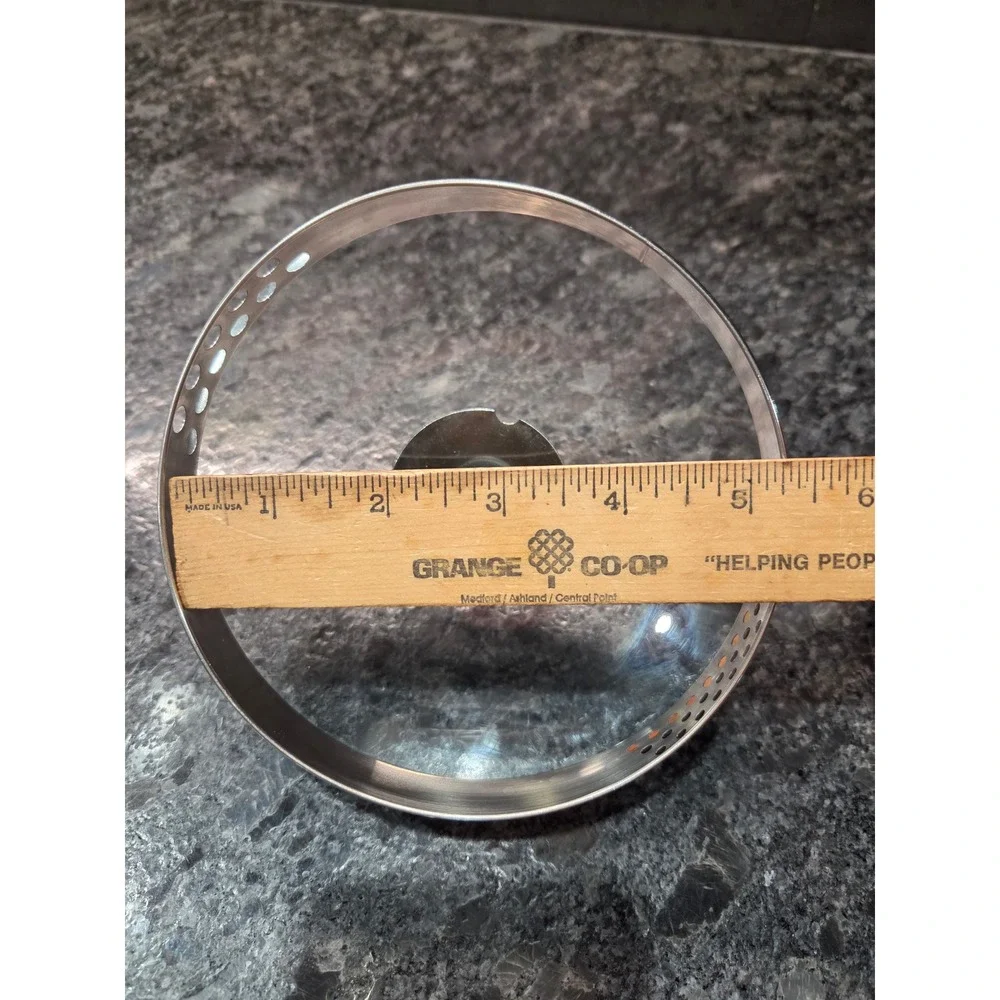 KitchenAid Replacement Glass Saucepan Lid with Straining Holes 6 Inch